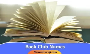 Book Club Names