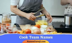 Cook Team Names