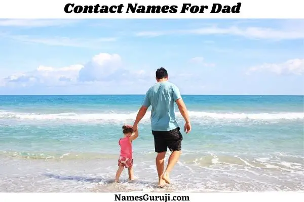 384 Contact Names For Dad And Cool Impressive Names Ideas