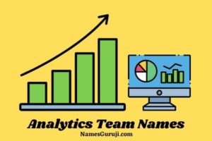 Analytics Team Names