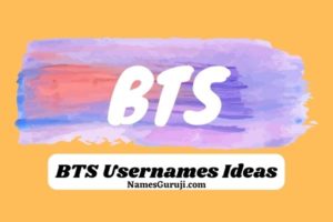 BTS Usernames Ideas