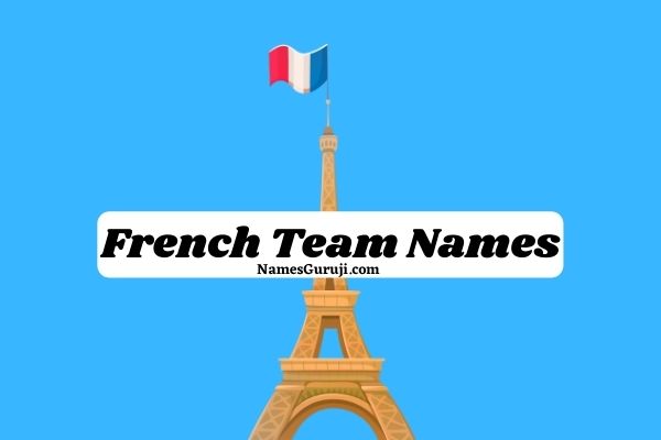 French Team Names Ideas