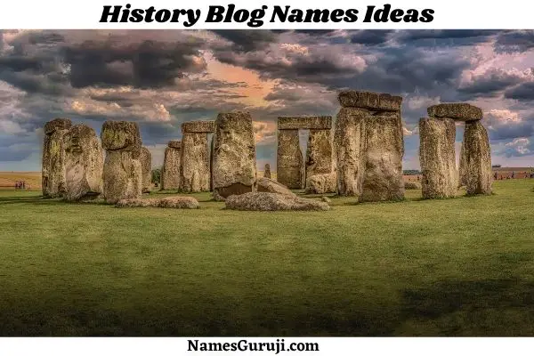 History Blog Names Ideas