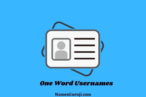 One Word Usernames