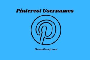 Pinterest Usernames Ideas