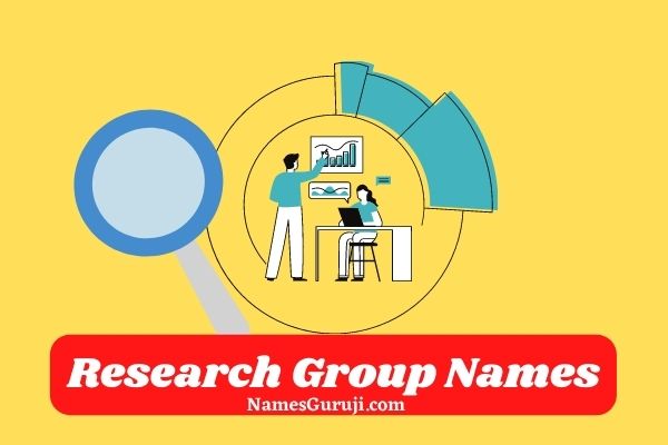 Research Group Names Ideas