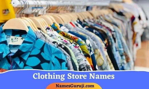 Clothing Store Names