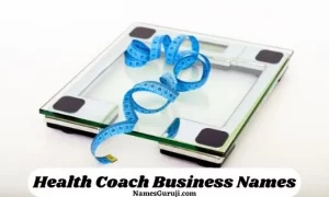 Health Coach Business Names Ideas