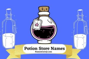 Potion Store Names