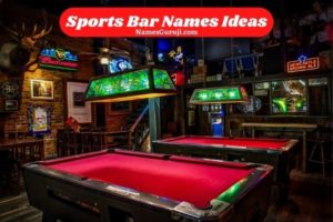 Sports Bar Names Ideas