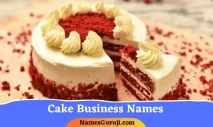 Cake Business Names