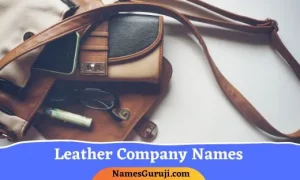 Leather Company Names