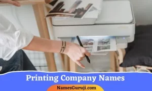 Printing Company Names