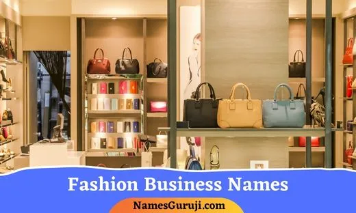 Fashion Business Name