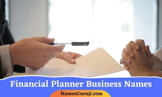 Financial Planner Business Names