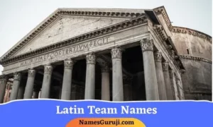 Latin Team Names