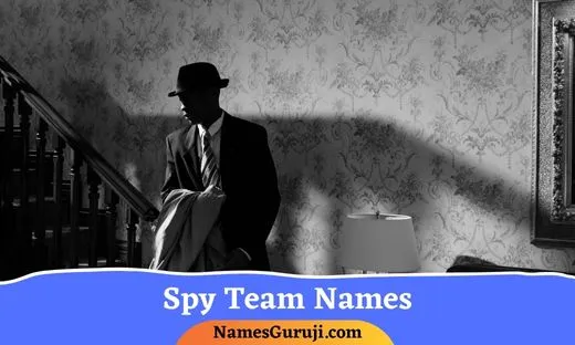 Spy Team Names