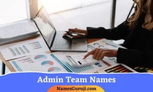 Admin Team Names