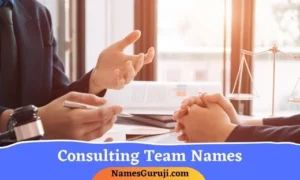 Consulting Team Names
